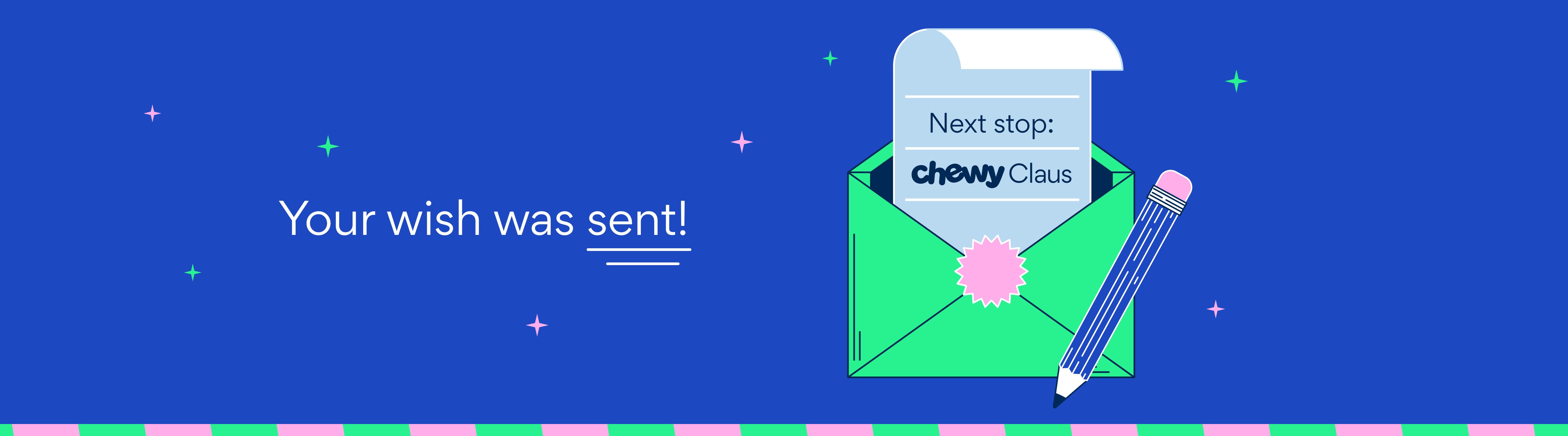 Your wish was sent!