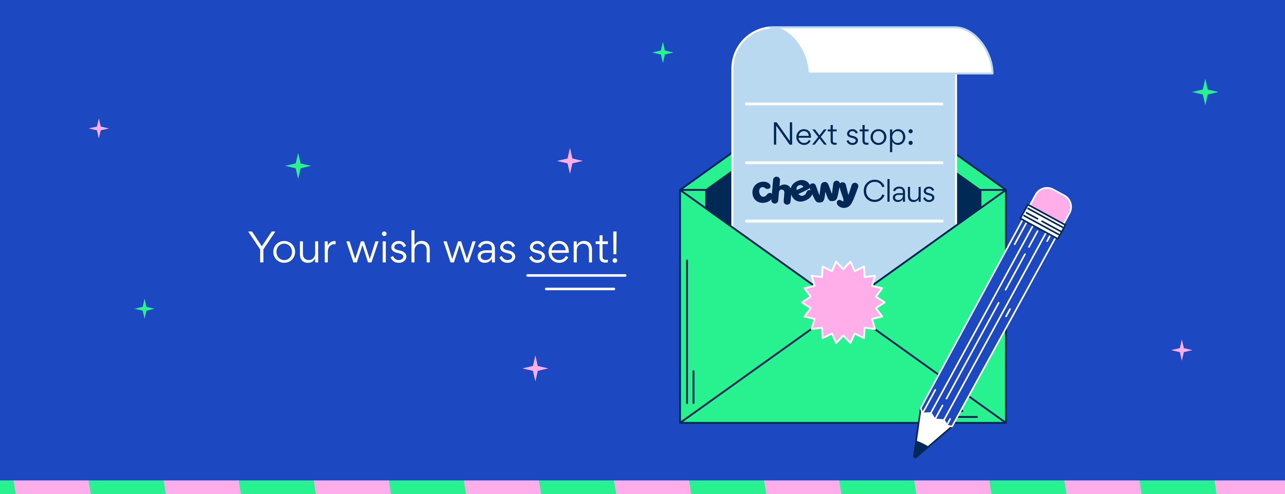 Your wish was sent!