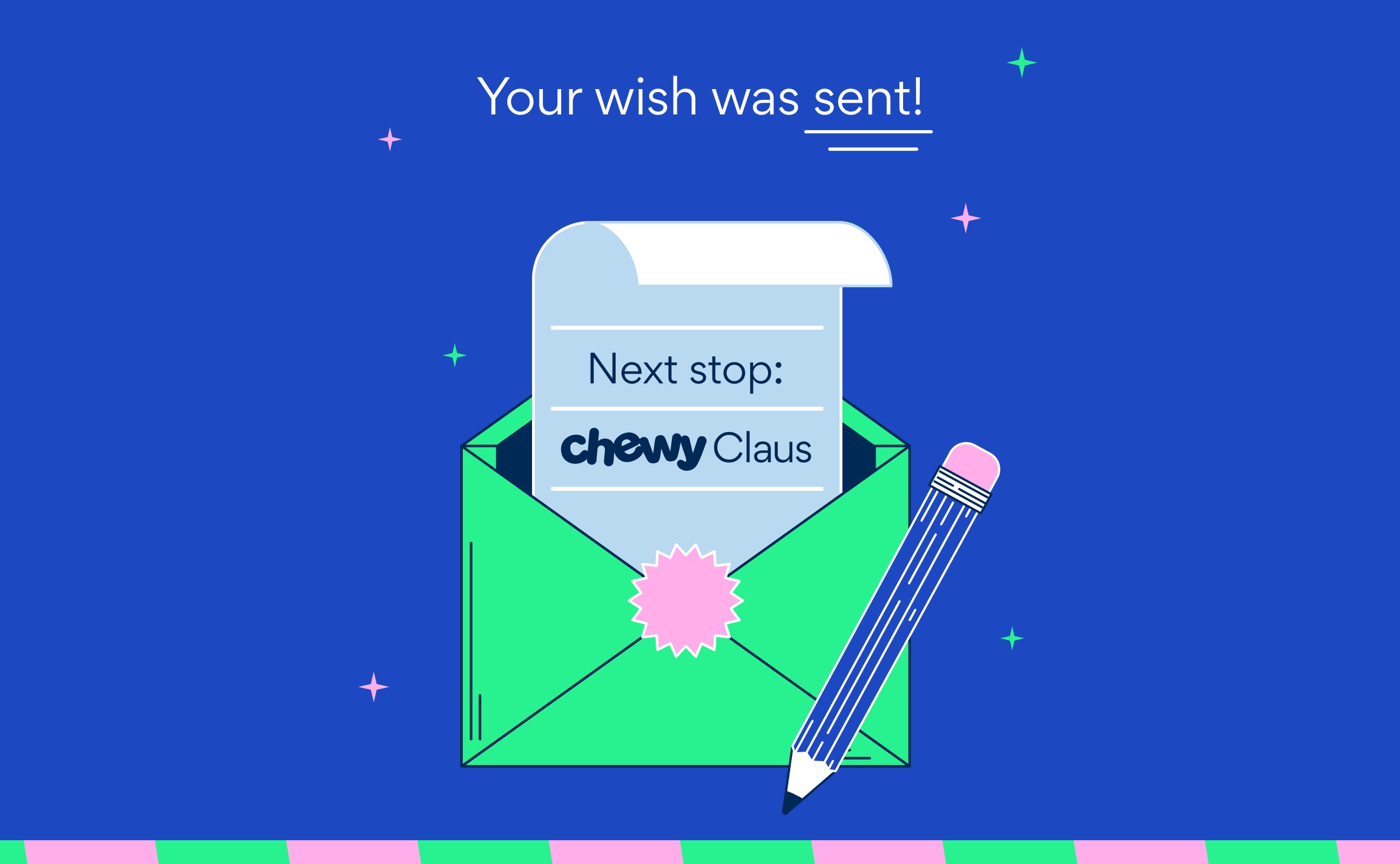 Your wish was sent!